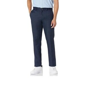 Amazon Essentials Men's Slim-Fit Flat-Front Dress Pant Navy 30x30